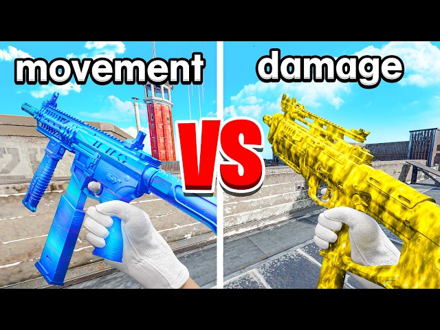 MAX MOVEMENT vs MAX DAMAGE loadouts on Warzone