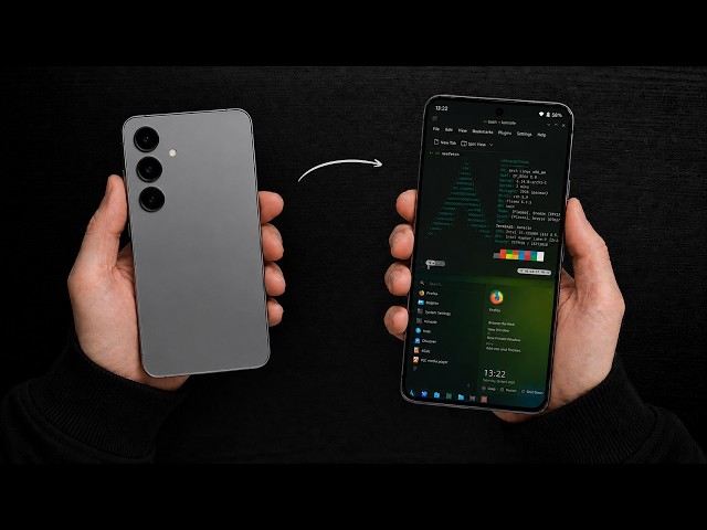 I Tried Replacing Android with Linux — It Actually Works