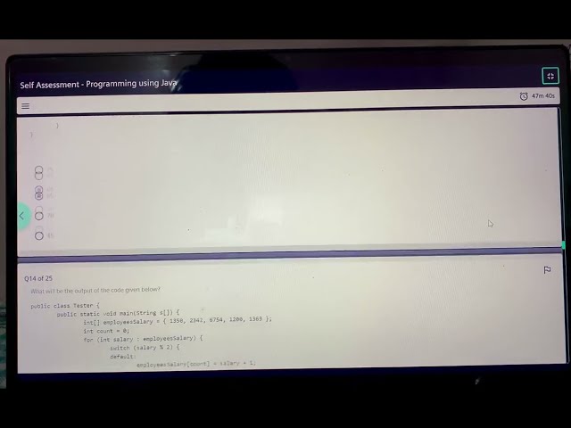 Self Assessment ( ANSWERS ) | Programming using Java | INFYTQ | Get Certificate |#infytq2022#answer
