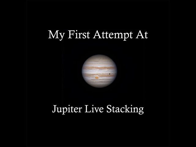 Capturing Jupiter With SharpCap