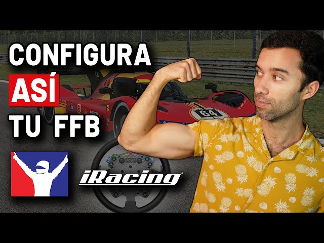 ⚠️Guia CONFIGURACION el Force Feedback (FFB) en iRACING #iracing