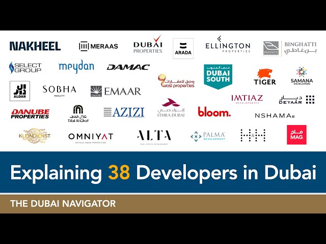 38 Dubai & UAE Property Developers Explained
