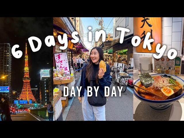Japan Travel Vlog: What to Eat & Do in Tokyo (Food, Shopping & Must-Sees) 🇯🇵🍡