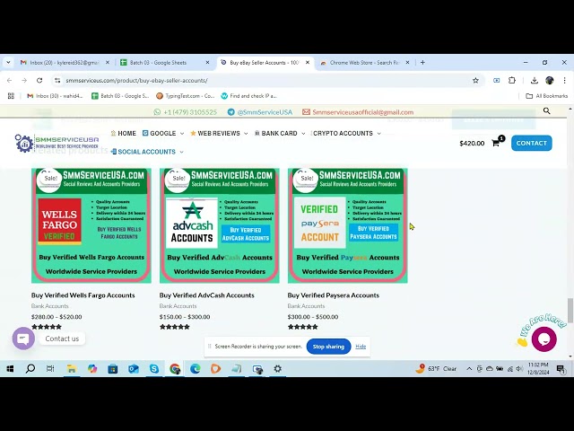 Buy eBay Seller Accounts