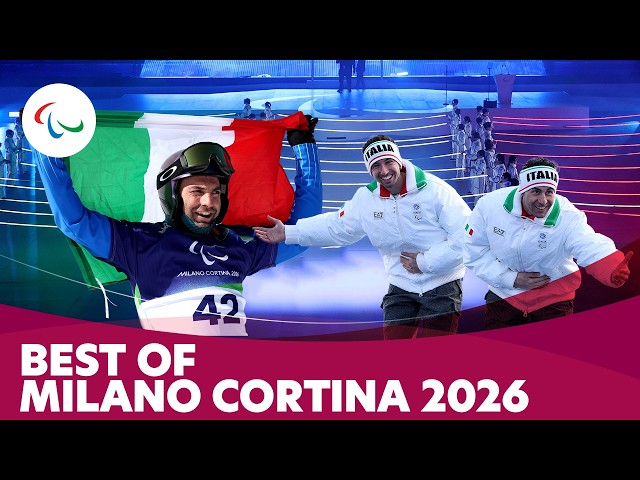✨ Best Moments of Milano Cortina 2026 Paralympic Winter Games ❄️