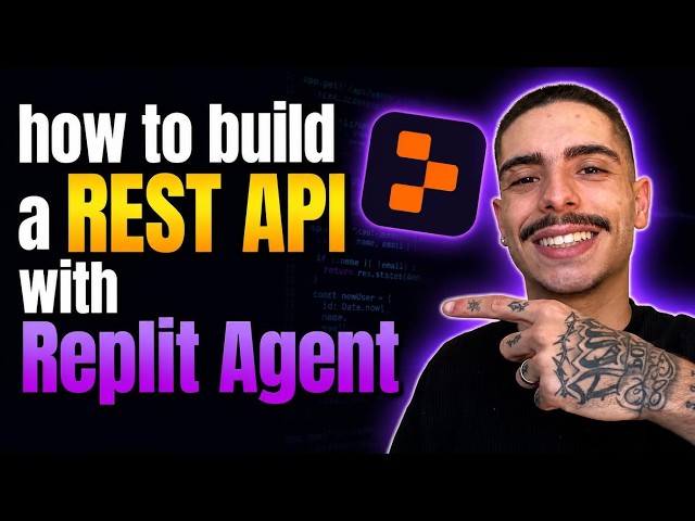 HOW TO BUILD A REST API WITH REPLIT AGENT (STEP-BY-STEP GUIDE 2026)