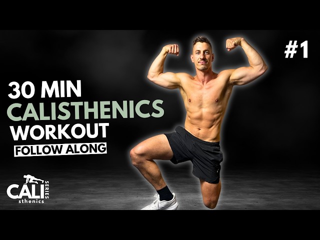 30 Min CALISTHENICS WORKOUT | No Equipment | DAY 1