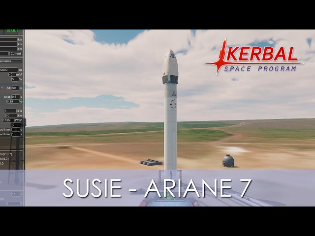 ESA's SUSIE Spacecraft on Ariane 7 (KSP-RSS)