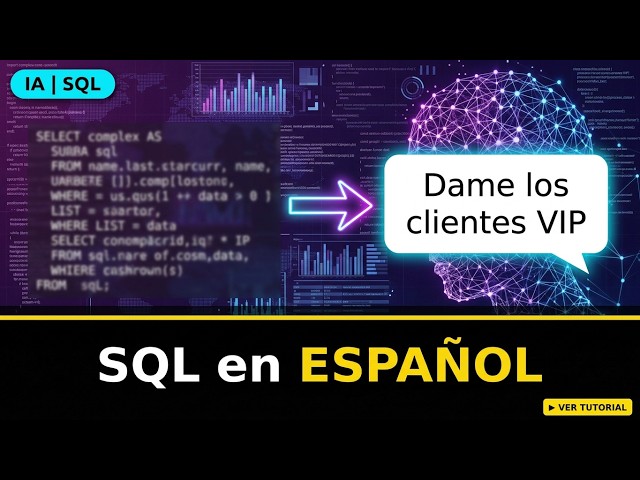 Cómo hacer consultas SQL hablando en español con IA y Python