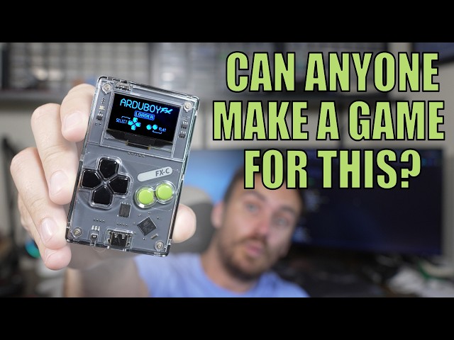 I Made a Game for This TINY Console | Arduboy FX-C