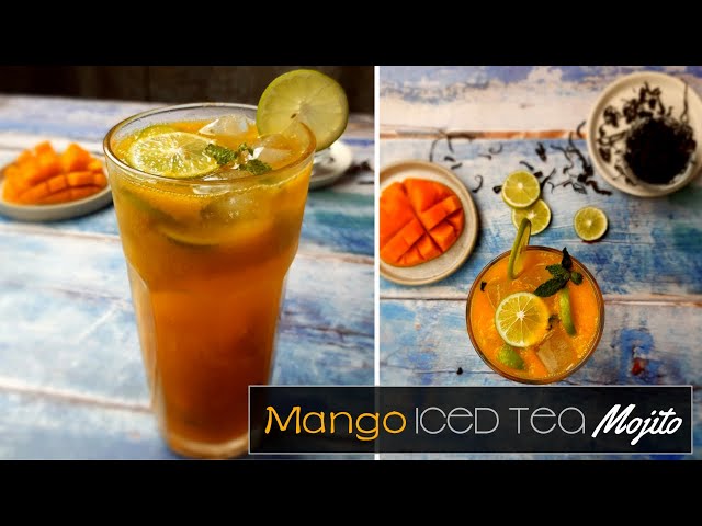 Mango Iced Tea Mojito | Mojito | Mocktails | Summer Drinks | The Spice Diary