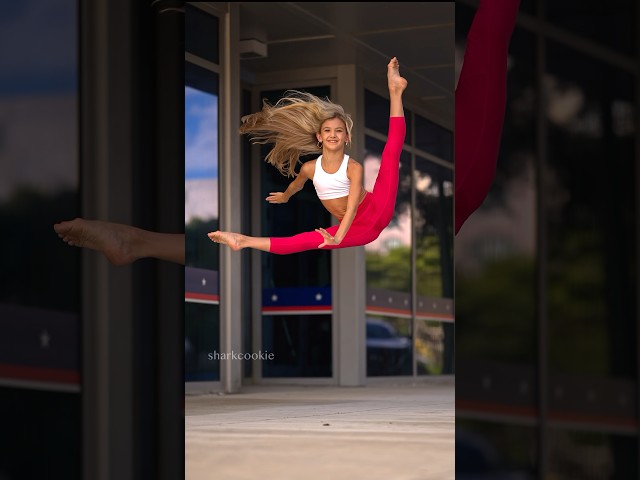Kya's best jumps 💃 #slowmotion #dance
