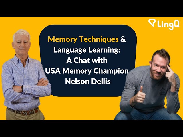 Memory Techniques and Language Learning: A Chat with USA Memory Champion Nelson Dellis