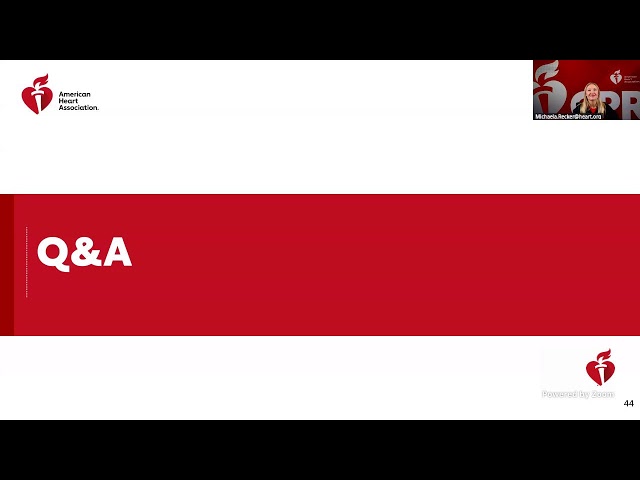 2025 Heartsaver® Webinar: Your Questions Answered