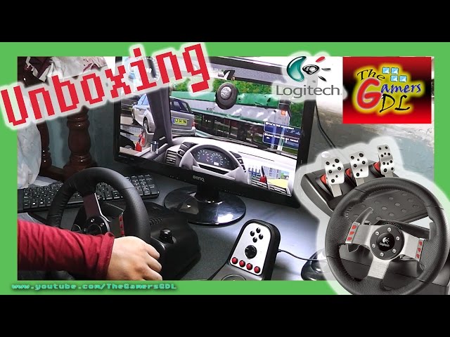 Logitech G27 - Unboxing / Review - City Car Driving