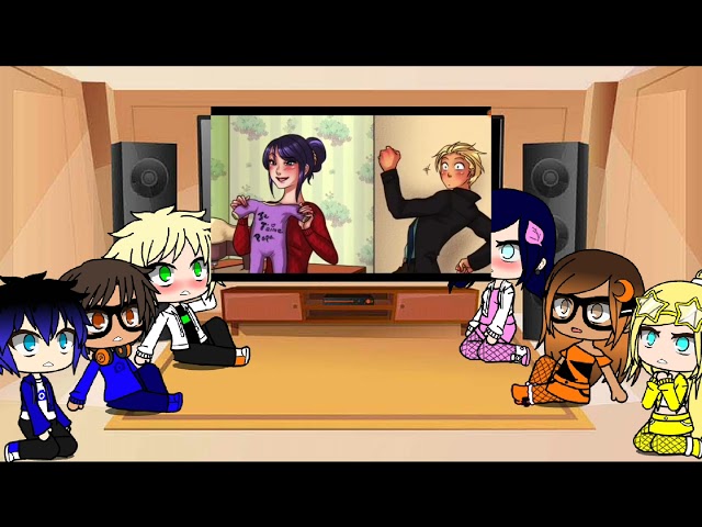 mlb react to life as adults /my au/ (miraculous gaelle)
