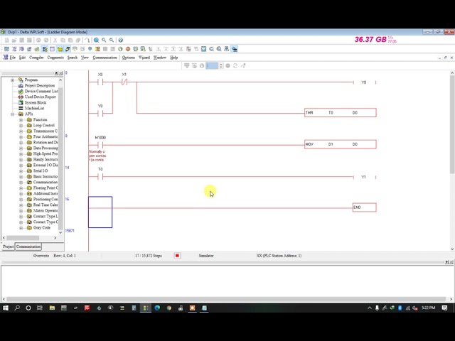 Delta  PLC Move Command Instruction Tutorial