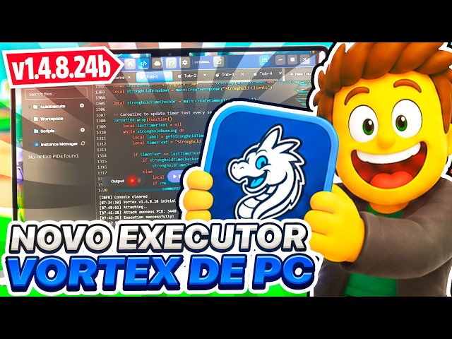 FREE VORTEX PC EXECUTOR NO KEY! ✅ HOW TO DOWNLOAD and USE ROBLOX PC SCRIPTS!
