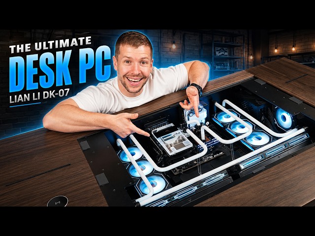 $13,000 ULTIMATE Water-Cooled Desk PC Build (RTX 5080 + 9800X3D)