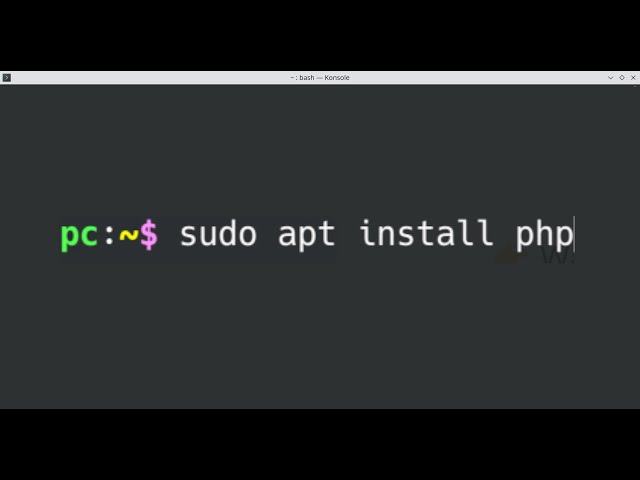 Install PHP on Linux and Try It – Quick Start for Beginners!
