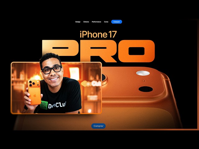 Curso de React + Tailwind | Criando site do iPhone 17 PRO MAX do ZERO