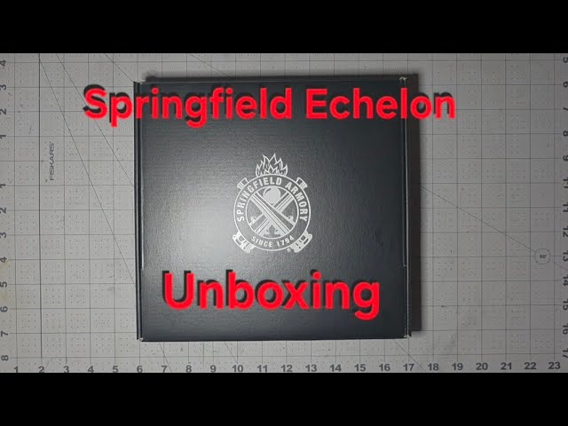 Springfield Echelon 9mm Unboxing & First Impressions