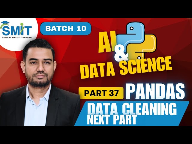Part 37 | Data Cleaning in Python | Pandas Tutorial Urdu