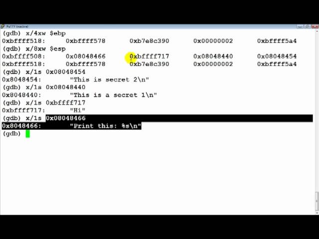Format String Vulnerabilities Primer (Part 2 Understanding Format Functions)