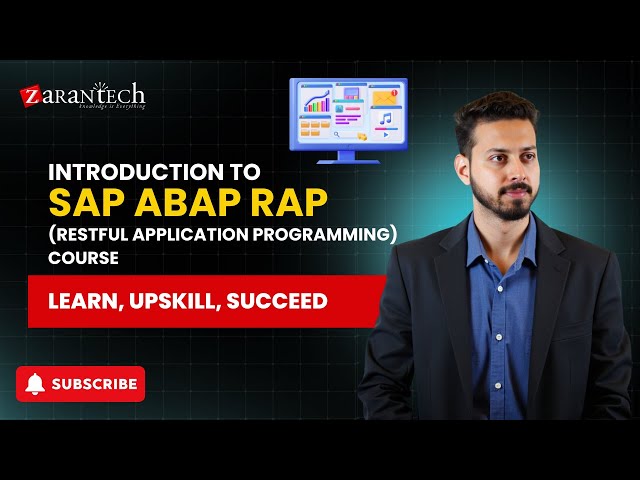 Introduction to SAP ABAP RAP Restful Application Programming Course | ZaranTech
