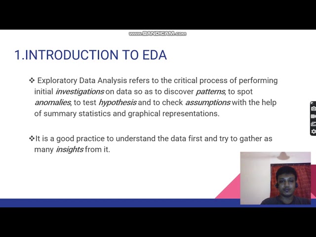 Lecture 1   EDA Introduction
