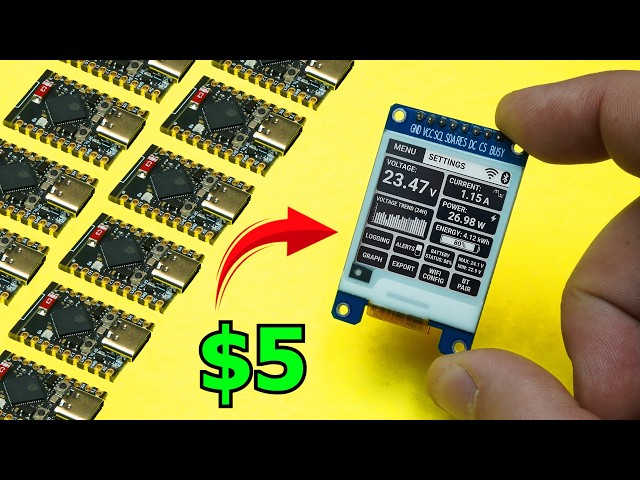 The $4 MONSTER: ESP32-S3 Super Mini is INSANE!