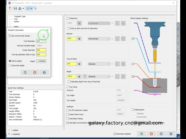 Drill and Chamfer.                                    CNC Milling Programming for Beginners.