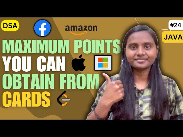 Maximum Points You Can Obtain from Cards | Leetcode | Arrays 🚀 | JAVA | DSA 🔥