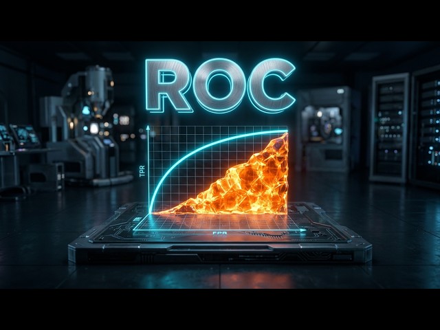 ROC Curve & AUC | Logistic Regression Evaluation Metrics in Machine Learning | Urdu / Hindi