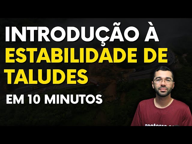 Introduction to SLOPE STABILITY in 10 minutes | GEOTECHNICS