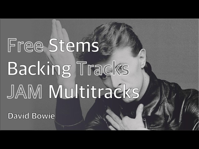Absolute Beginners - David Bowie | Multitrack Stems & Backing Tracks (2026)