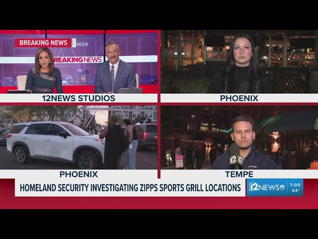 Live team coverage: 12News is on the ground during multiple HSI raids across Phoenix metro