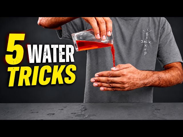 5 Water Tricks You Won't Believe 😱