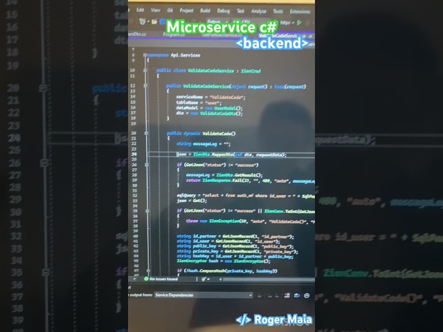 #microservices in c# #dotnet #api #backend #dev