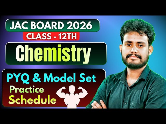 Schedule For Chemistry I Class 12th l GPS Academy 🔥🔥