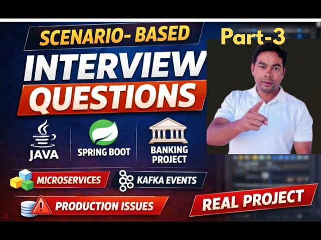 Scenario-Based interview Questions of your current project | Real Banking Project | Part-3 by Naren