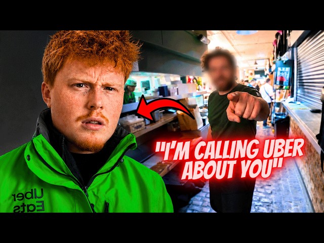 WAITER THREATENS DELIVERY RIDER! Just Another Day Delivering in London - Rider POV