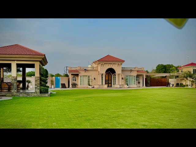 🔥 4.5 Kanal Luxury Farm House with Swimming Pool | Barki Road Lahore Near DHA | Full Furnished