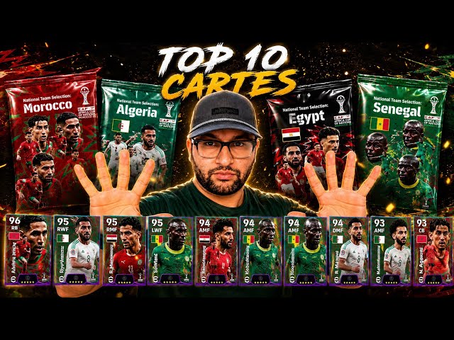 🔥 MY TOP 10 BEST AFCON CARDS IN eFootball 2026