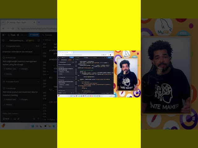 Criando aplicação do zero com IA  #inteligenciaartificial
