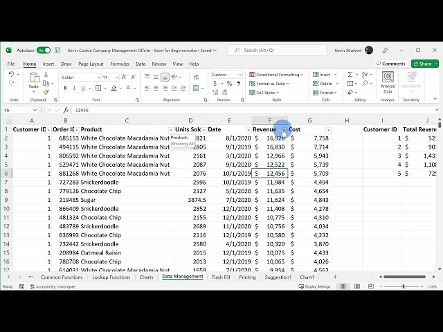 8-2. Sorting and filtering: Filter