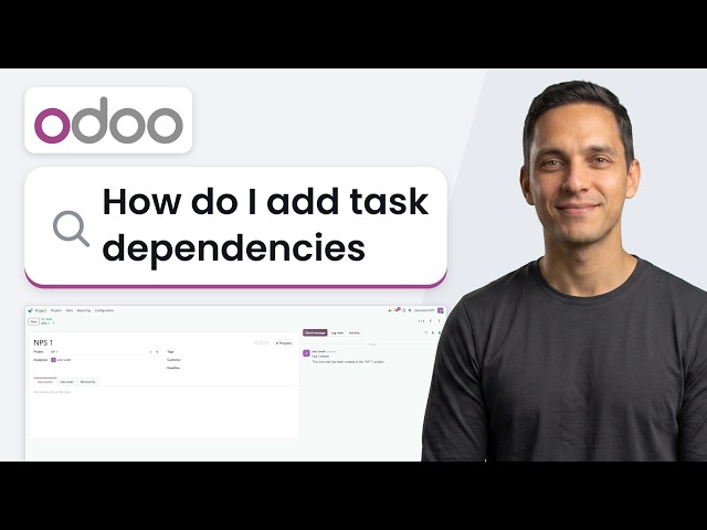 How to Add Task Dependencies in Odoo Project (New 2026 Method)