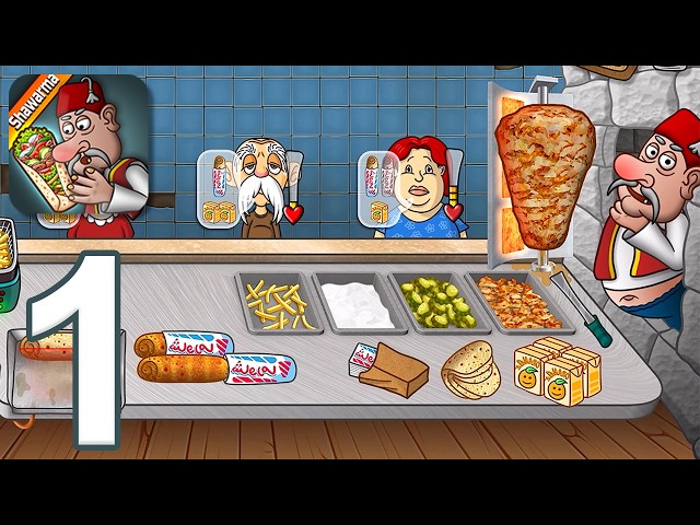 Shawarma Legend Mobile - Gameplay Walkthrough Part 1 - Days 1-10 (iOS, Android)