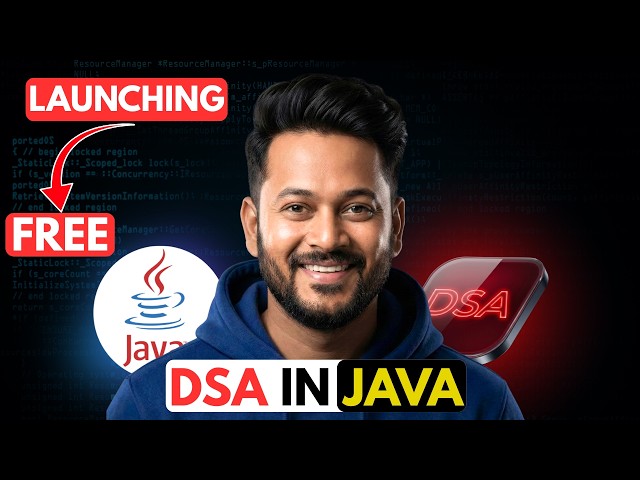 FREE DSA + JAVA Batch Launching Now | Zero to Advanced