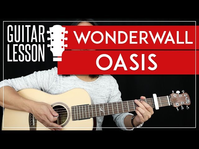 Wonderwall Guitar Tutorial - Oasis Guitar Lesson 🎸 |Easy Chords + Guitar Cover|